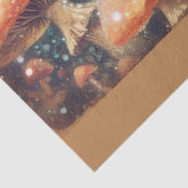 Vintage Alice and Mushrooms Decoupage 薄葉紙 (詳細)