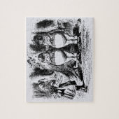 Vintage Alice in Wonderland, Tweedledum Tweedledee ジグソーパズル (縦)
