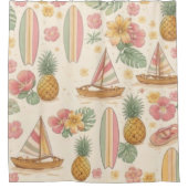Vintage Aloha シャワーカーテン (正面)