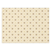 Vintage Alternating Medallions Pattern テーブルクロス (正面(横))