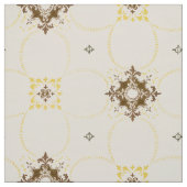 Vintage Alternating Medallions Pattern ファブリック (見本)