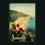 Vintage Amalfi Travel Advertisement ポスター<br><div class="desc">Beautiful vintage travel poster of the Amalfi Coast in Italy by Mario Borgoni in 1915. Mario Borgoni, 1869 – 1936, was born in Pesaro, Italy and was one of the early Italian artists who successfully made the transition from fine art to commercial art. His ornate illustrations used dramatic lighting and...</div>