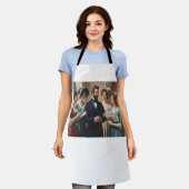 Vintage american eagle apron エプロン (着用した状態)