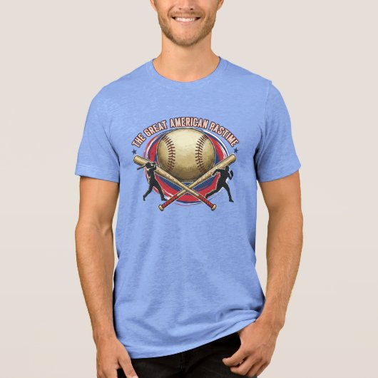 Vintage American Pastime Baseball Tri-Blend Tee トライブレンドＴシャツ (正面)