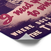 Vintage American War Posters. Uncle Sam  ポスター (角)