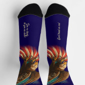 Vintage Americana ソックス (上部)