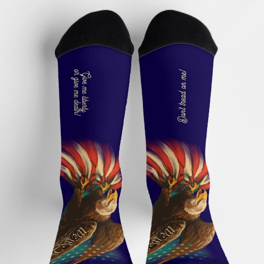 Vintage Americana ソックス (上部)