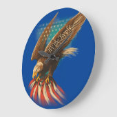 Vintage Americana ラージ壁時計 (傾斜)