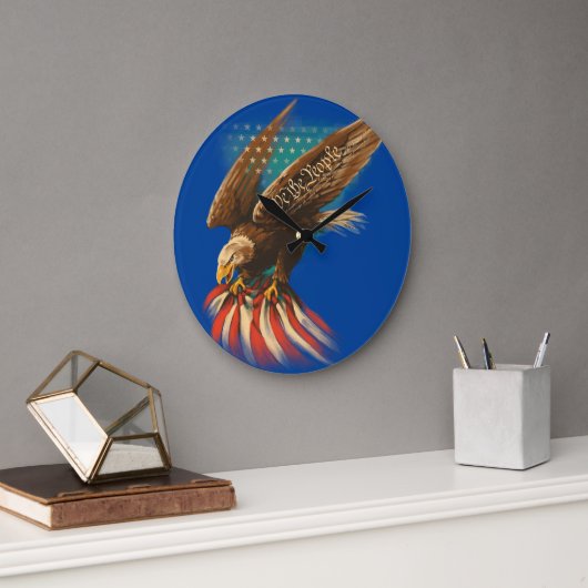 Vintage Americana ラージ壁時計 (オフィス)