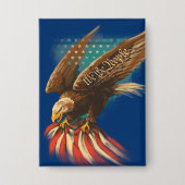 Vintage Americana 缶バッジ (正面)