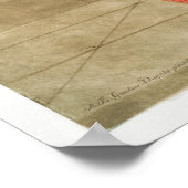 Vintage Anatomical Illustration ポスター (角)