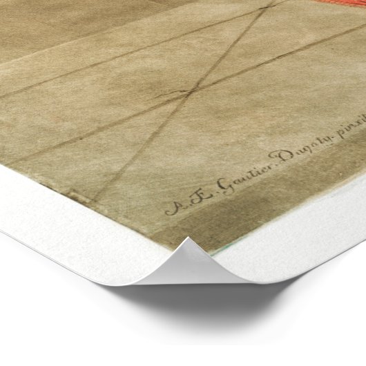 Vintage Anatomical Illustration ポスター (角)