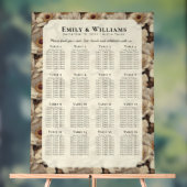 Vintage Anemones Accent Garden Wedding アクリルサイン (ニュートラル)