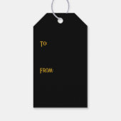 Vintage Angel Christmas ギフトタグ (裏面)