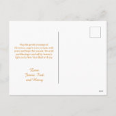 Vintage Angel Christmas  シーズンポストカード (裏面)