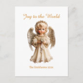 Vintage Angel Christmas  シーズンポストカード (正面)