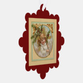 Vintage Angel Paper Ornament Card オーナメントカード (右)
