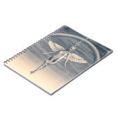 Vintage Angel under the Rainbow ノートブック (左側)