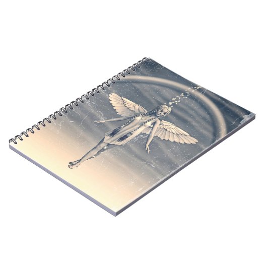 Vintage Angel under the Rainbow ノートブック (左側)