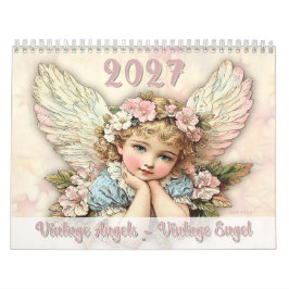 Vintage Angels – Vintage Engel 2027 カレンダー