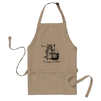 Vintage Angry Cat Chef Apron – That’s It, YouApron スタンダードエプロン
