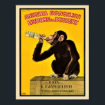 Vintage Anisetta Evangelisti Liquor Monkey Drinkin ポスター<br><div class="desc">Vintage Anisetta Evangelisti Liquor Monkey Drinking Poster by Carlo Biscaretti Poster Anime Cartoon Comic Fiction Manga</div>