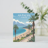Vintage Antalya Travel ポストカード (スタンド正面)