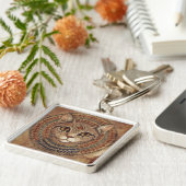 Vintage, Antique Cat, Ancient Greece Style キーホルダー (側面)