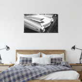Vintage Antique Classic Car  キャンバスプリント (インサイチュ (寝室))