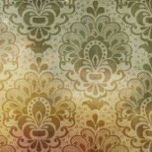 Vintage Antique Damask All Occasion  ラージペーパーバッグ