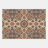 Vintage Antique Persian Oriental Turkish Pattern  ラッピングペーパーシート (正面)