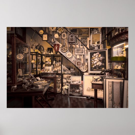 Vintage Antique Store ポスター (正面)