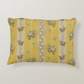 Vintage Antique Wallpaper Design Accent Pillow アクセントクッション (裏面)
