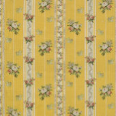 Vintage Antique Wallpaper Design Accent Pillow アクセントクッション