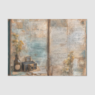 Vintage Apothecary Bottle Antique Camera 薄葉紙