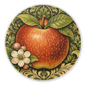 Vintage apple painting  セラミックノブ (正面)