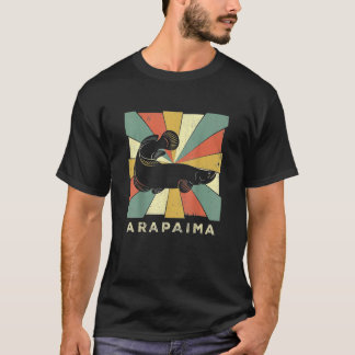 Vintage Arapaima Fish Lover Retro Style Animal  Tシャツ