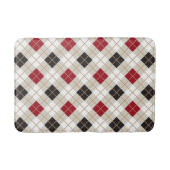 Vintage Argyle バスマット (正面)