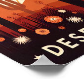 Vintage Arizona Desert Dreaming Poster ポスター (角)