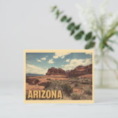 Vintage Arizona Travel ポストカード (スタンド正面)