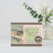 Vintage Arkansas ポストカード (スタンド正面)