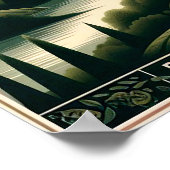 Vintage Arkansas Rustic Rivers Poster ポスター (角)