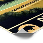 Vintage Arkansas Rustic Rivers Poster ポスター (角)