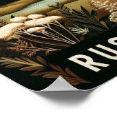 Vintage Arkansas Rustic Rivers Poster ポスター (角)