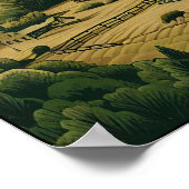 Vintage Arkansas Rustic Rivers Poster ポスター (角)