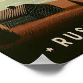 Vintage Arkansas Rustic Rivers Poster ポスター (角)