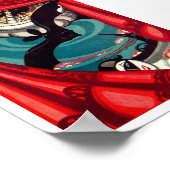 Vintage Art Deco Bat Theatre ポスター (角)