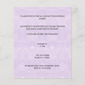 Vintage Art Deco Halloween 1920s  チラシ (裏面)