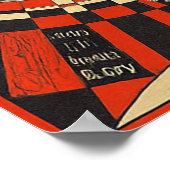 Vintage Art Deco - Para Todos - Flapper ポスター (角)