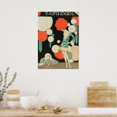 Vintage Art Deco - Para Todos - Redhead ポスター (キッチン)